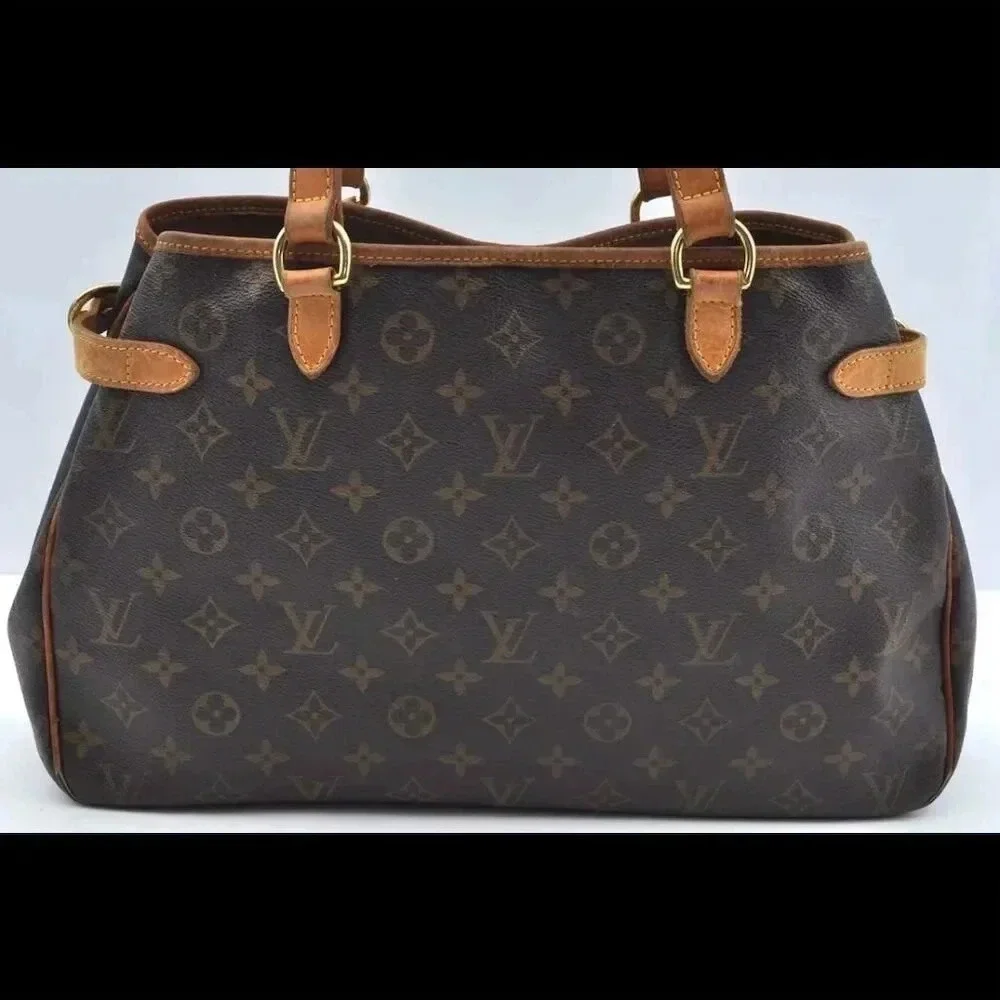 Louis Vuitton Monogram Batignolles Horizontal Shoulder Bag Brown/Tan - Picture 4 of 16